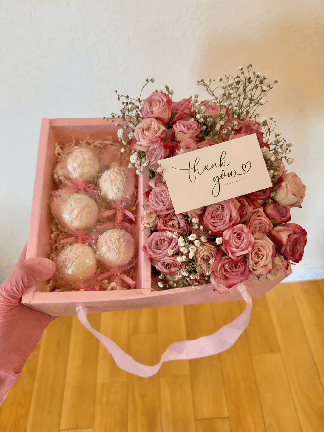 Cakepops & Flower Box 1